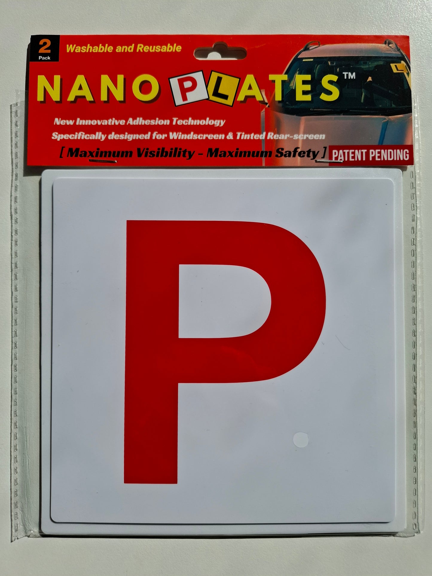 Red P Plates