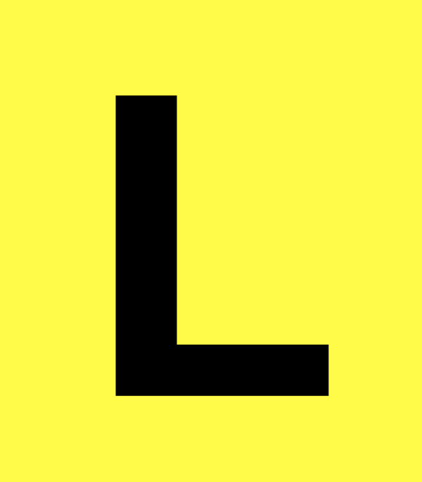 Learner's L Plates